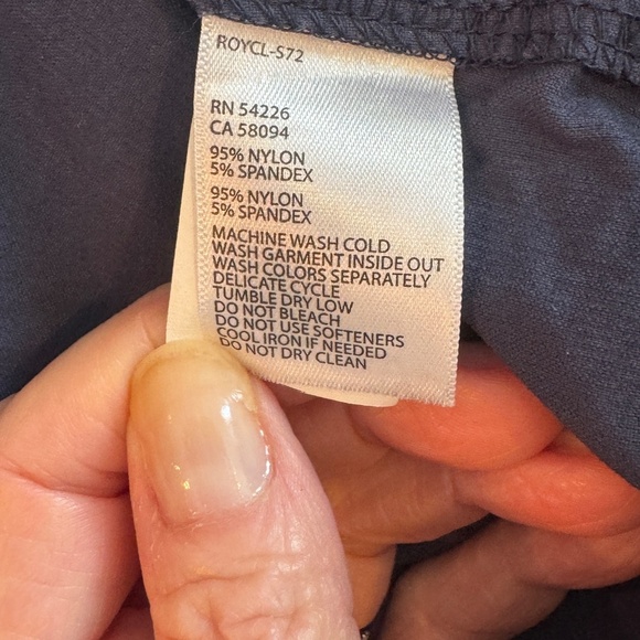 Royal Robbins Navy Mini Jammer II Skirt Size Large - Picture 11 of 13